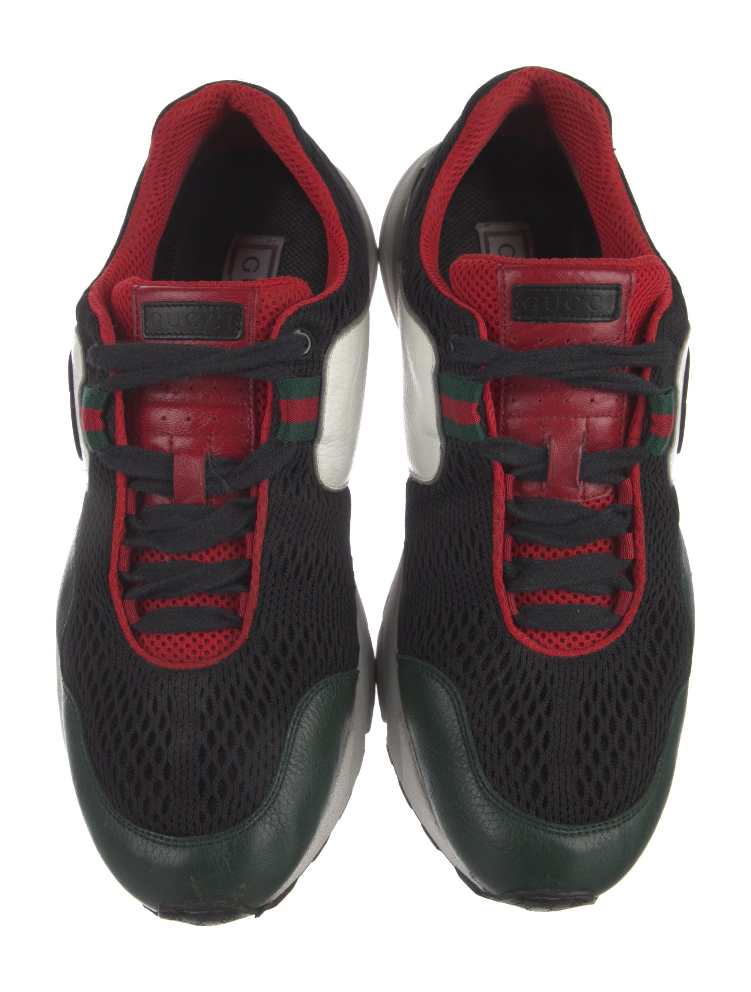 Gucci Web Accent Mesh Sneakers